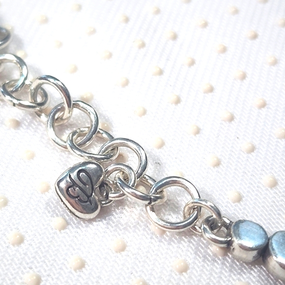 Brighton Contempo Silver Plated Long Necklace. 37" - Picture 6 of 8